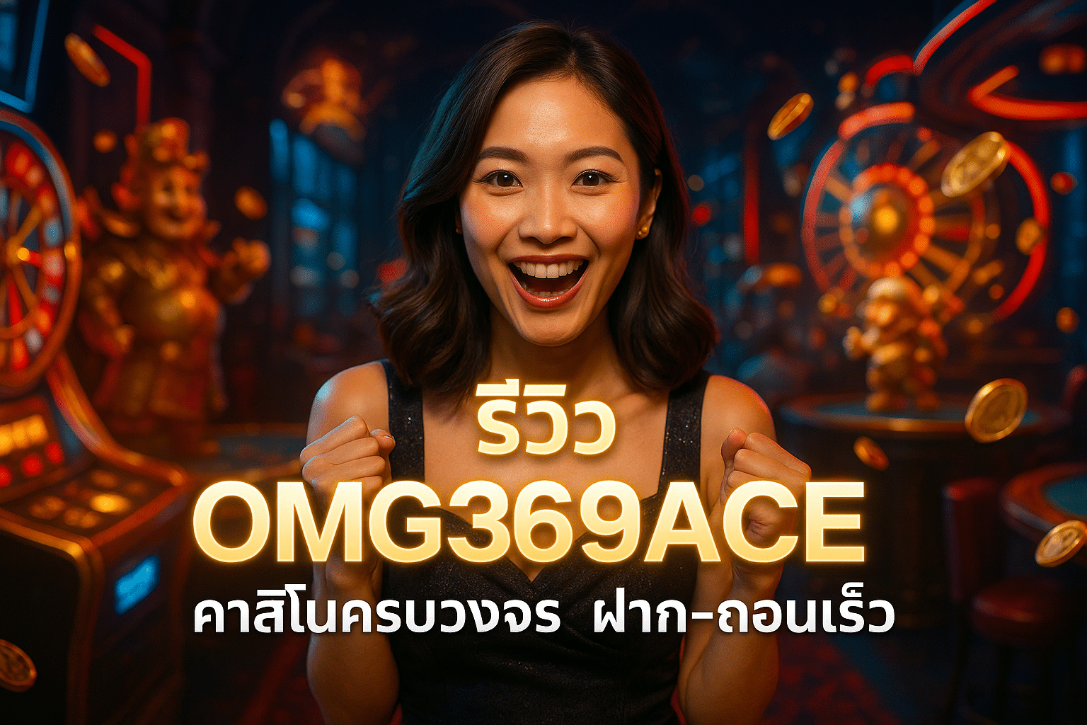 รีวิว OMG369ACE คาสิโนครบวงจร ฝาก-ถอนเร็ว