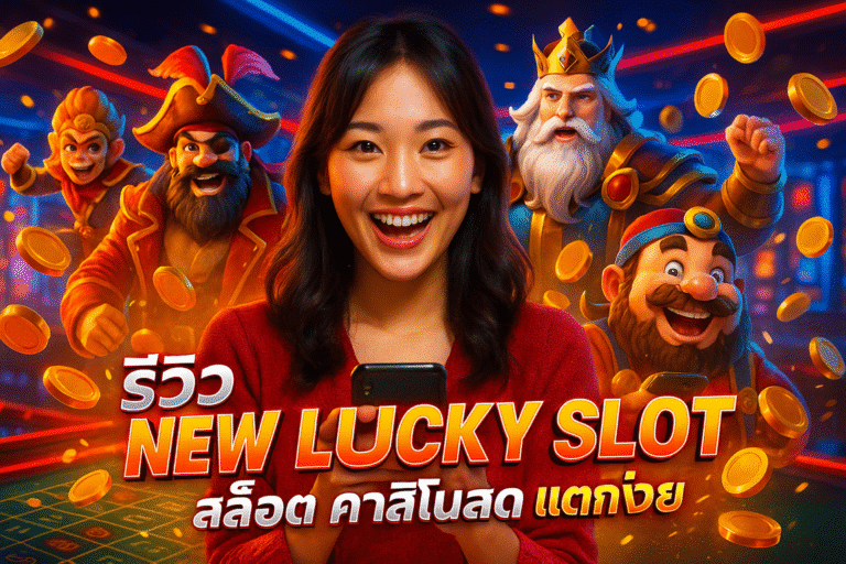 รีวิว NEW LUCKY สล็อต คาสิโนสด แตกง่าย
