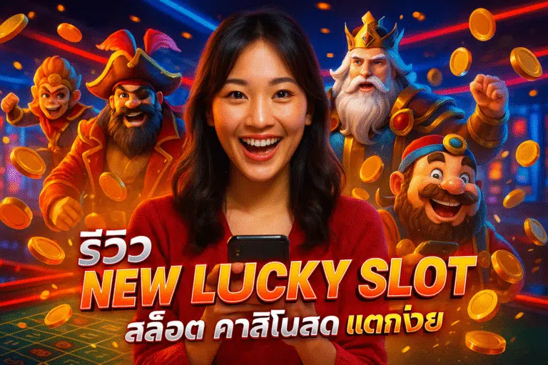 รีวิว NEW LUCKY สล็อต คาสิโนสด แตกง่าย